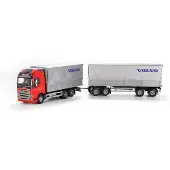 Emek Volvo Fh16 Truck+Trailer Röd Emek