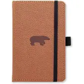 Dingbats* Wildlife A6 Pocket Dotted - Brown Bear Notebook