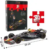 Sans marque Red Bull F1-bil 3d-pussel
