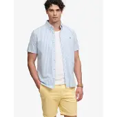 Superdry för män. M7110486A Premium Regular Regular Shorts Chino gul (36), Casual, Bomull
