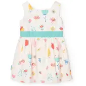 Boboli Satin ärmlös Klänning