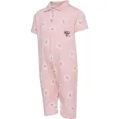 Hummel Sommardräkten - Pale Lilac m. Blommor - - 56 - Sommardräkt