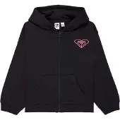 Roxy Midnight Hike Bruhsed Rg Sweatshirt Med Dragkedja