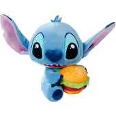 Disney Lilo & Stitch Stitch With Burger 25 Cm Nallebjörn