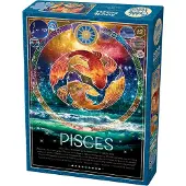 Adlibris Pussel Zodiac Pisces 500 bitar, Cobble Hill