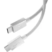 Spigen Essential EB6015CC USB-C-kabel 60 W, 150 cm – vit
