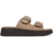 Tamaris Pantolette mörkbeige