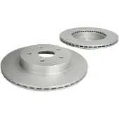 Delphi Bromsskivor BG5014C bak, ventilerad, full, 2 Stycke