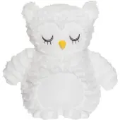 Teddykompaniet Värmekudde - Uggla - Vit - 23 cm - - One Size - Gosedjur