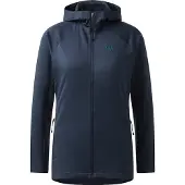 Haglöfs - Vandringskläder dam - Korp Mid Hood W Tarn Blue för Unisex - Storlek XS - Marinblå