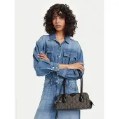 Calvin Klein Emblem Jacquard Shoulder Bag