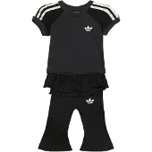 Adidas Originals Slim Knitted Set Med T-shirt Och Leggings, storlek 98 cm
