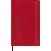 Moleskine Classic Soft 18M 26/27 Week Note Large Röd Moleskine