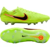 Nike Tiempo Legend 10 Elite Fg Max Voltage - Neon/svart - Gräs (Fg), storlek 40