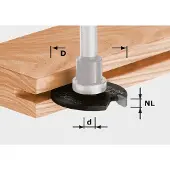 Festool Skivnotfräs (utan frässpindel) ; 40 mm; 3,5 mm