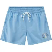 John devin Badshorts himmelsblå / silvergrå