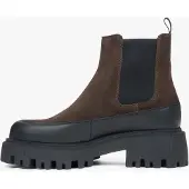 Estro Chelsea boots '09-3593' mörkbrun