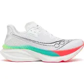 Saucony Endorphin Azura Shoes White Green AW26, Size 40 - EUR
