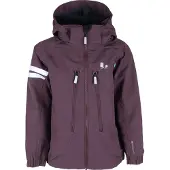 Lindberg Kids' Lingbo Shell Jacket Dark Plum