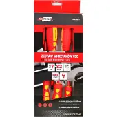 AWTOOLS Skruvmejselsats AW36987; VDE; 7 st.