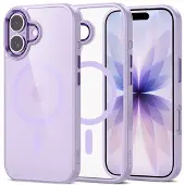 Tech-Protect iPhone 17 Magmat Skal - MagSafe-kompatibelt - Lila / Klar