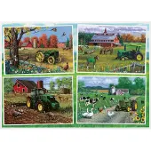 Ravensburger John Deere Classic 500 -stycken stort format Jigsaw -pussel fr vuxna - 16837 - Varje bit r unik mjukklicka -teknik betyder att bit