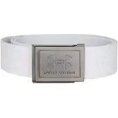 Under Armour Herrars Webbingbälte, Vit (100)/Silver, One Size