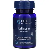 Life Extension , Litium, 1 000 mcg, 100 Vegetariana kapslar