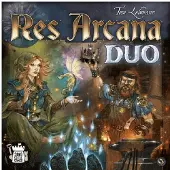Asmodee Res Arcana Duo Brädspel - Strategisk Tvåspelarduell! Utvidgbart Spelsystem, Fantasyäventyr för 14+, 2 Spelare, 20 Min