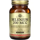 Solgar , Selen, 200 mcg, 100 Tabletter
