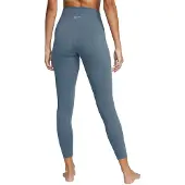 Nike Yoga Högmidjade 7/8 Diffused Blå Leggings