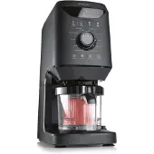 DS Produkte Eismaschine 800W schwarz 2x 500ml Glassmaskin 500 ml