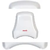 Starmix hårtork TH-C1 MW, metall, vit