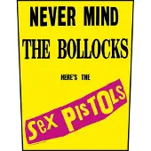 Ginza.se The Sex Pistols: Back Patch/Never Mind The Bollocks Yellow