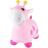 Adlibris Hoppdjur Rosa Giraff