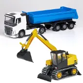 Emek Volvo Semitrailer & Grävmaskin Emek
