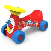 JAKKS Pacific Ride On Fidget Time Red Fisher Price