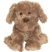 Teddykompaniet Selma Hund Brun Gosedjur 25 cm
