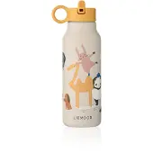 Liewood Falk Vattenflaska 350 ml Around the world/Sandy Liewood