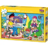 Kärnan Pussel Yumi & Tomu 100 bitar, Kärnan