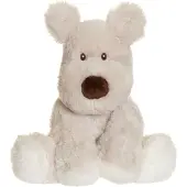 Teddykompaniet Gosedjur - Hund - 18 cm - - One Size - Gosedjur