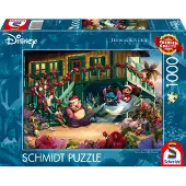Adlibris Disney, Lilo And Stitch Aloha Christmas Julpussel 1000 Bitar Schmidt