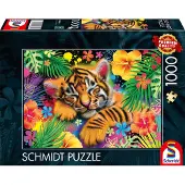 Schmidt Tiger Cub Pussel 1000 Bitar Schmidt