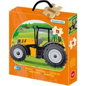 Kärnan Träpussel Traktor 15 Bitar Kärnan