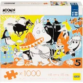 Muumi Pussel Mumin 1000 bitar, Comicbookcover 5