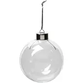 Creativ Company Glaskula Tansparent Diameter 7,9 cm 6-pack