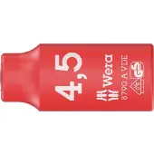 Wera 8790 A VDE 05005929001 VDE-hylsnyckelinsats Isolerade 1/4
