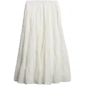 Superdry Tiered Maxi Lång Kjol