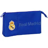 Safta Real Madrid 22x12x3 Cm Triple Pennfodral