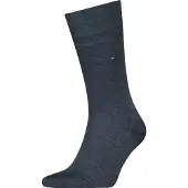 Tommy Hilfiger 1 Pack Wool Blend Flag Embroidery Socks